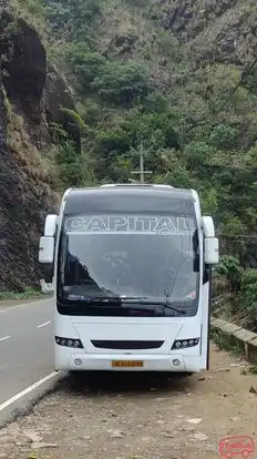 Capital Travels Bus-Front Image