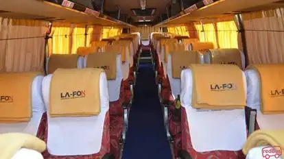 Capital Travels Bus-Seats layout Image