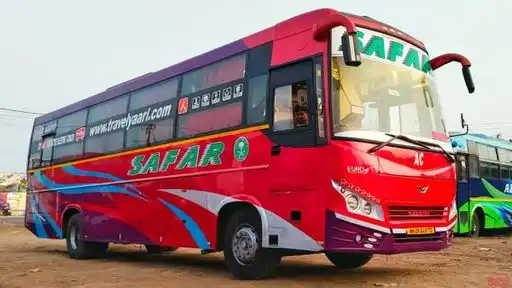 New Safar Tours and Travels Bus-Front Image