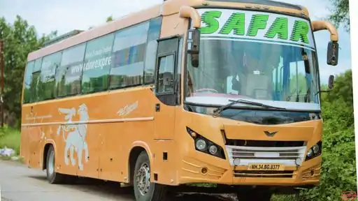 New Safar Tours and Travels Bus-Front Image