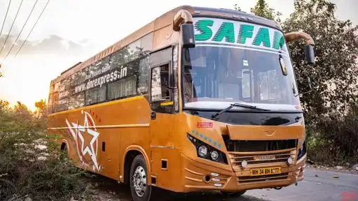 New Safar Tours and Travels Bus-Front Image