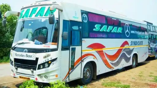 New Safar Tours and Travels Bus-Front Image