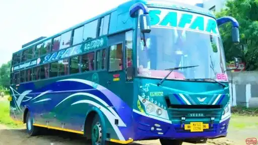 New Safar Tours and Travels Bus-Front Image