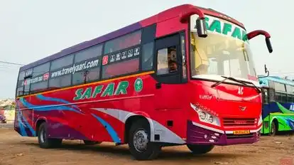 New Safar Tours and Travels Bus-Front Image