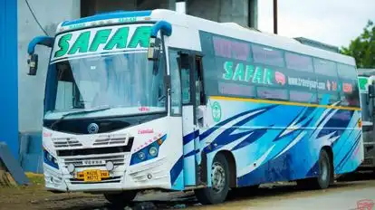 New Safar Tours and Travels Bus-Front Image