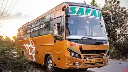New Safar Tours and Travels Bus-Front Image