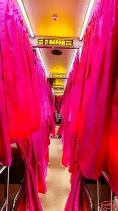 New Safar Tours and Travels Bus-Seats layout Image