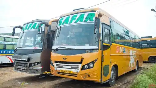 New Safar Tours and Travels Bus-Front Image