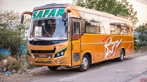 New Safar Tours and Travels Bus-Front Image