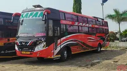 New Safar Tours and Travels Bus-Front Image