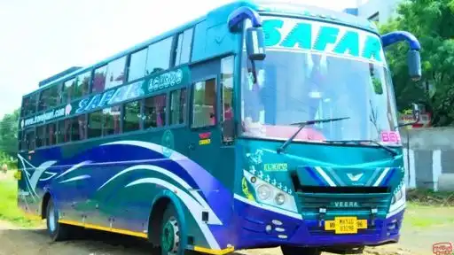 New Safar Tours and Travels Bus-Front Image