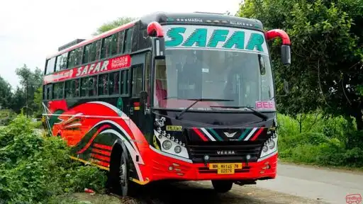 New Safar Tours and Travels Bus-Front Image