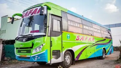 New Safar Tours and Travels Bus-Front Image