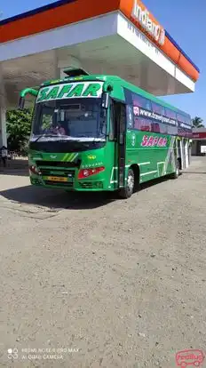 New Safar Tours and Travels Bus-Front Image