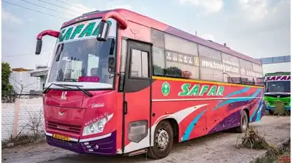 New Safar Tours and Travels Bus-Front Image