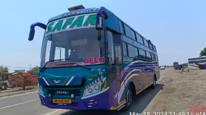 New Safar Tours and Travels Bus-Front Image