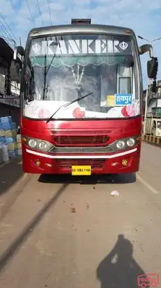 Shakeel Kanker Travels Bus-Front Image