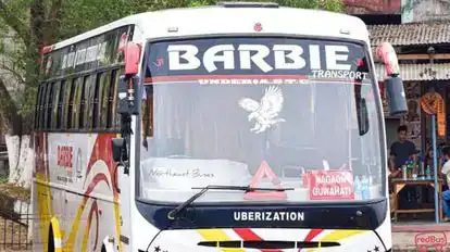 Barbie Travels Bus-Front Image