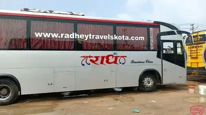 Radhey Travels Bus-Side Image