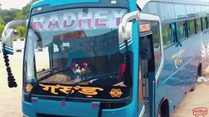 Radhey Travels Bus-Side Image