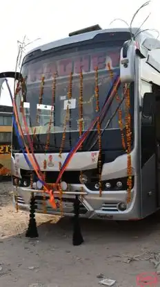 Radhey Travels Bus-Front Image