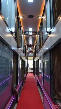 Radhey Travels Bus-Seats layout Image
