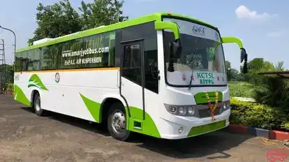 Amar jyoti travels Bus-Side Image