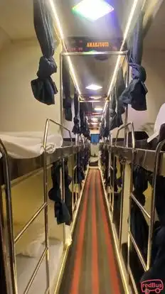 Amar jyoti travels Bus-Seats layout Image
