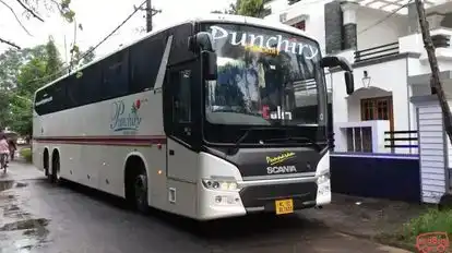 Punchiry Travels and Holidays Bus-Front Image