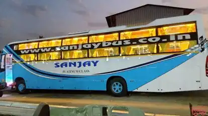 Sanjay  travels nagpur Bus-Side Image