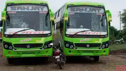 New Bharat Travels Bus-Front Image
