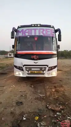 N S Travels Bus-Front Image