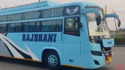 Rajdhani Travels Ambikapur Bus-Side Image