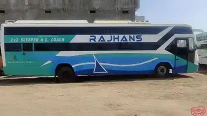 Rajdhani Travels Ambikapur Bus-Side Image