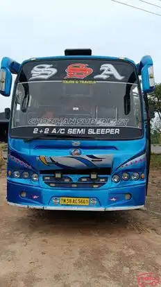 SSA Tours and Travels Bus-Front Image