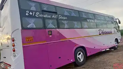 Dhanush Tours And Travels Bus-Side Image