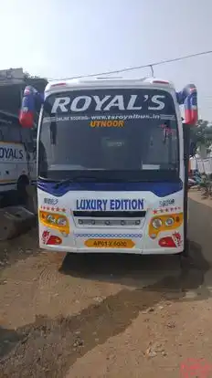 T S Royal Tours And Travels Bus-Front Image