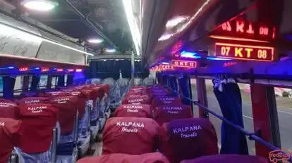 R & K Kalpana Travels Bus-Seats layout Image