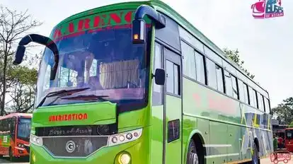 Kareng Travels Bus-Front Image