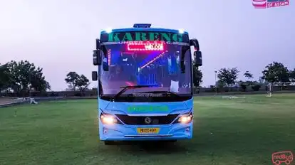 Kareng Travels Bus-Front Image