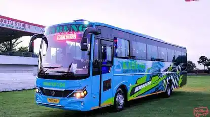 Kareng Travels Bus-Side Image