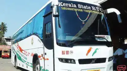 KSRTC (Kerala) Bus-Front Image