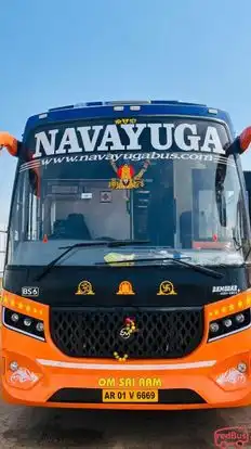 Navayuga Travels Bus-Front Image