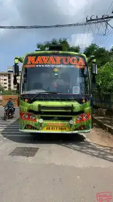 Navayuga Travels Bus-Front Image