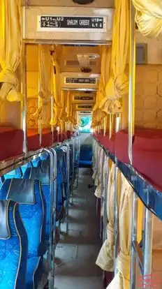 Shalom Career Bus-Seats layout Image