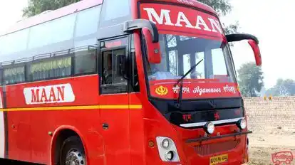 Maan Bus Services Bus-Front Image