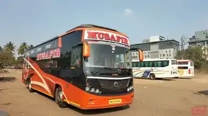 Musafir Travels Bus-Front Image