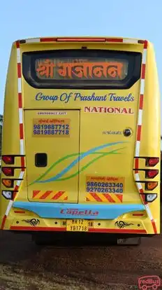 National Travels Bus-Front Image