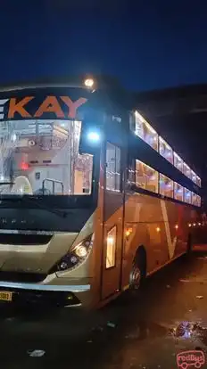 VEEKAY Travels Bus-Front Image