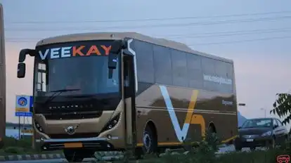 VEEKAY Travels Bus-Front Image